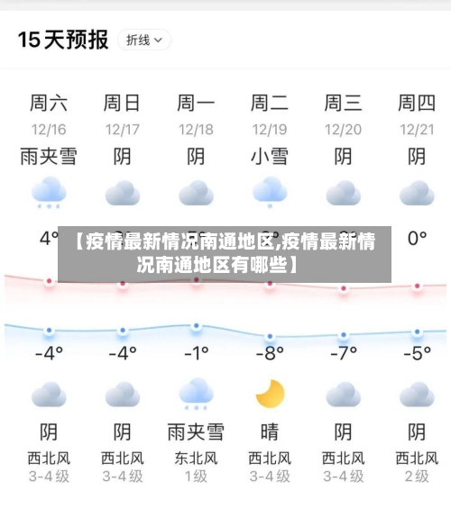 【疫情最新情况南通地区,疫情最新情况南通地区有哪些】