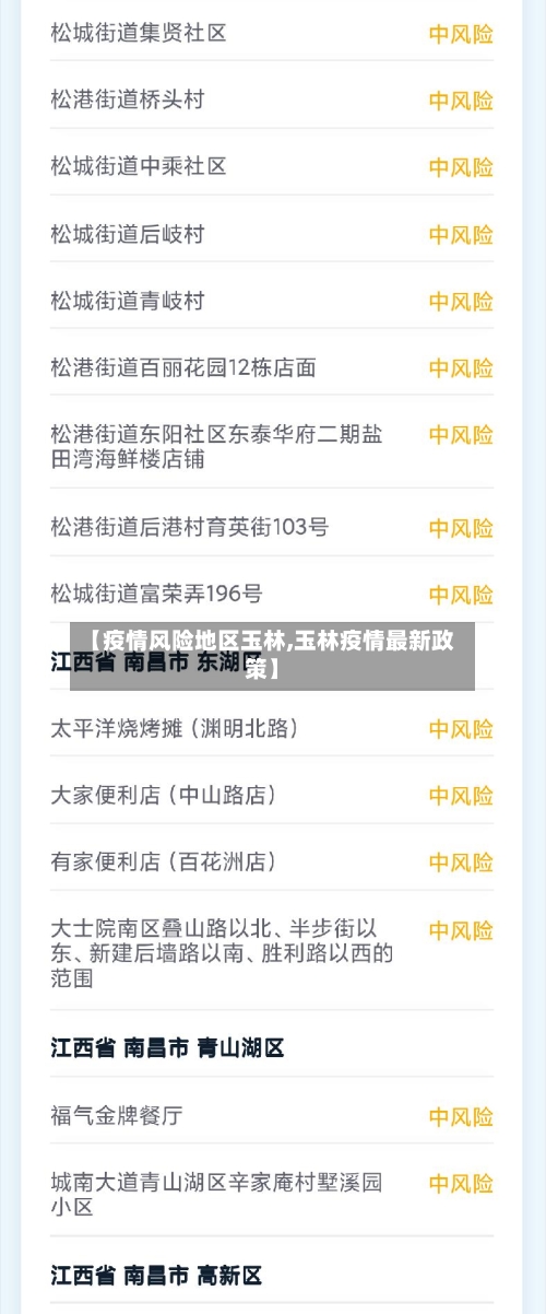 【疫情风险地区玉林,玉林疫情最新政策】-第2张图片