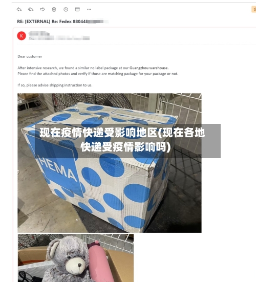 现在疫情快递受影响地区(现在各地快递受疫情影响吗)