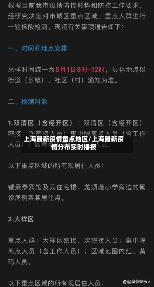 上海最新疫情重点地区/上海最新疫情分布实时播报